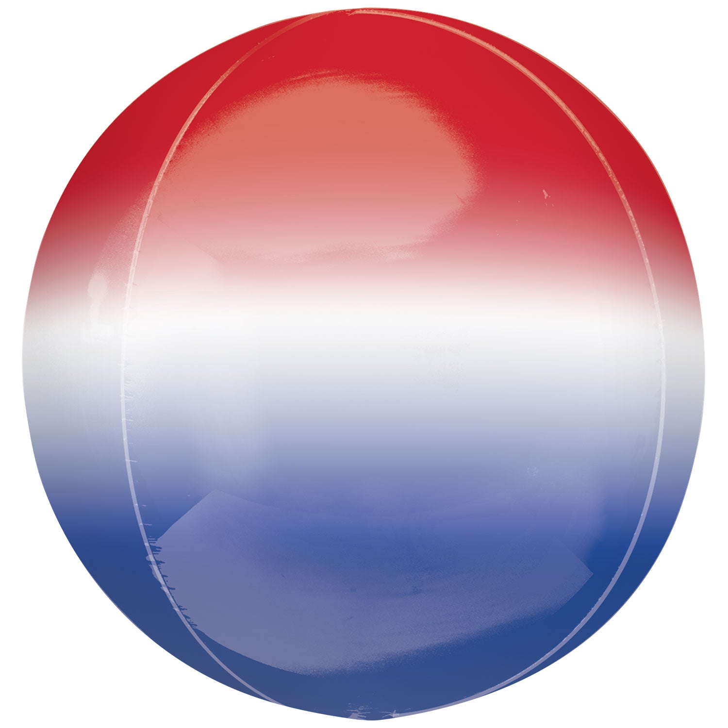 Ombre Red White & Blue Orbz