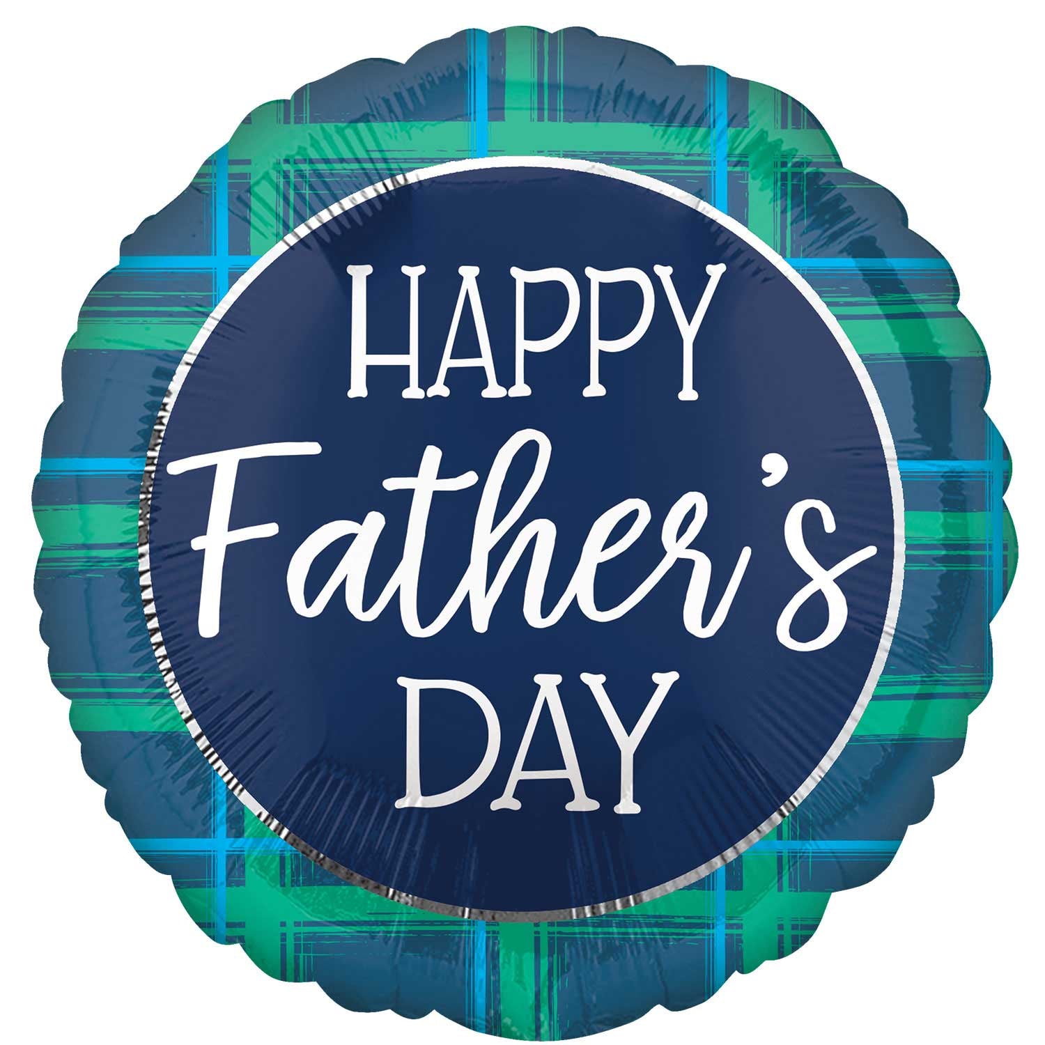 Fathers Day Check Foil Balloon