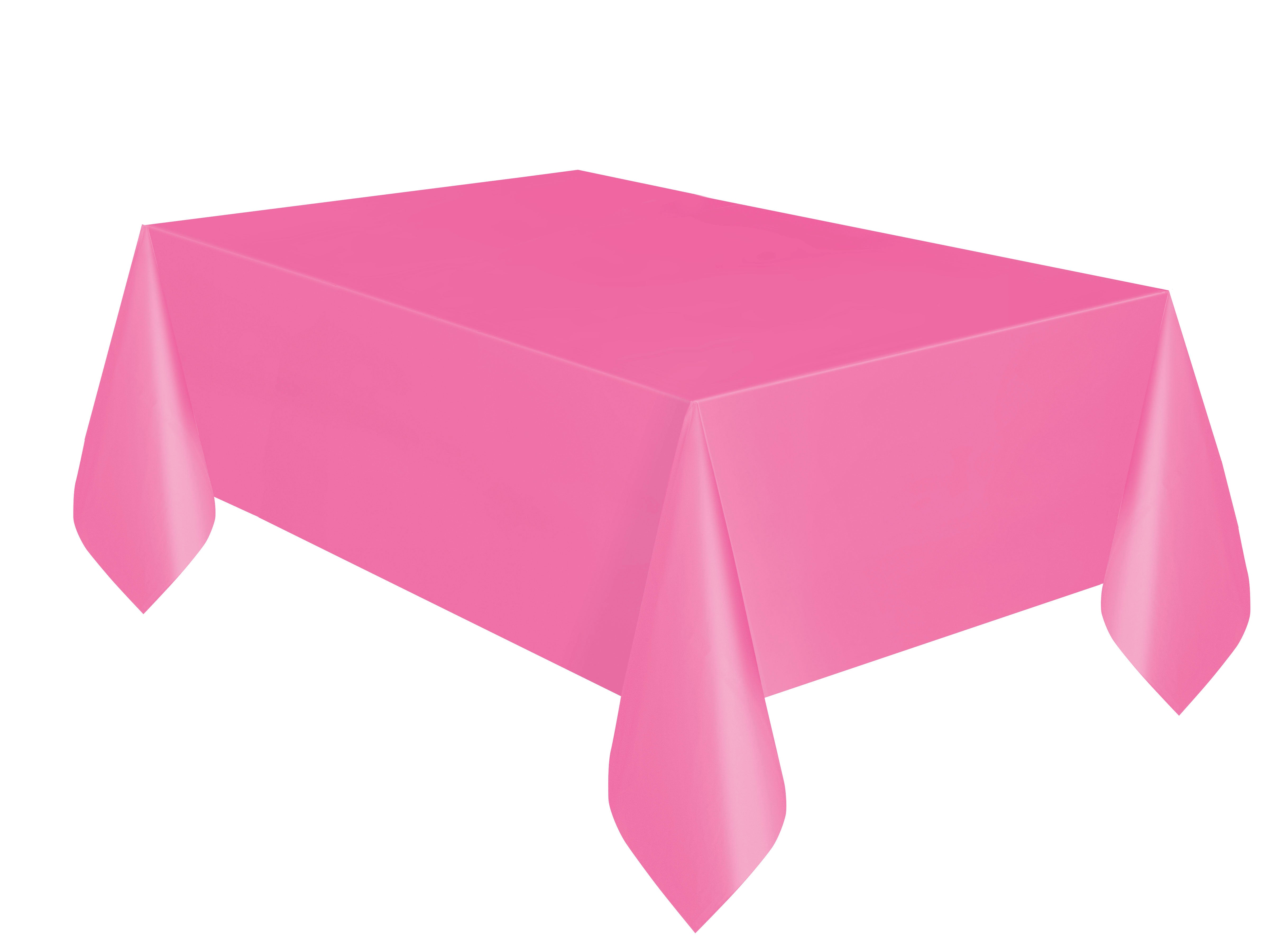 Tablecover Hot Pink54" Plastic