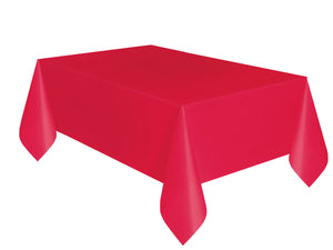 Tablecover Red 54" Plastic