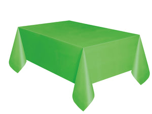 Tablecover Lime 54" Plastic