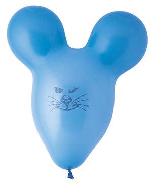 MOUSE BALLOONS - ASSORTED COLO