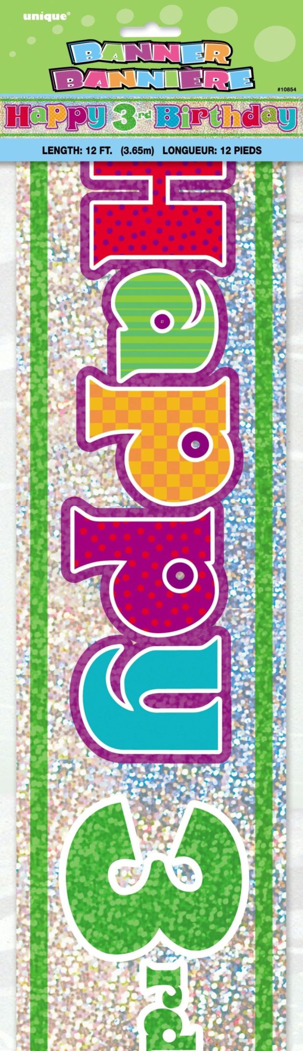 3RD BDAY PRSM BNNR-12FT