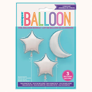 MOON/STARS FL BALLOON KIT