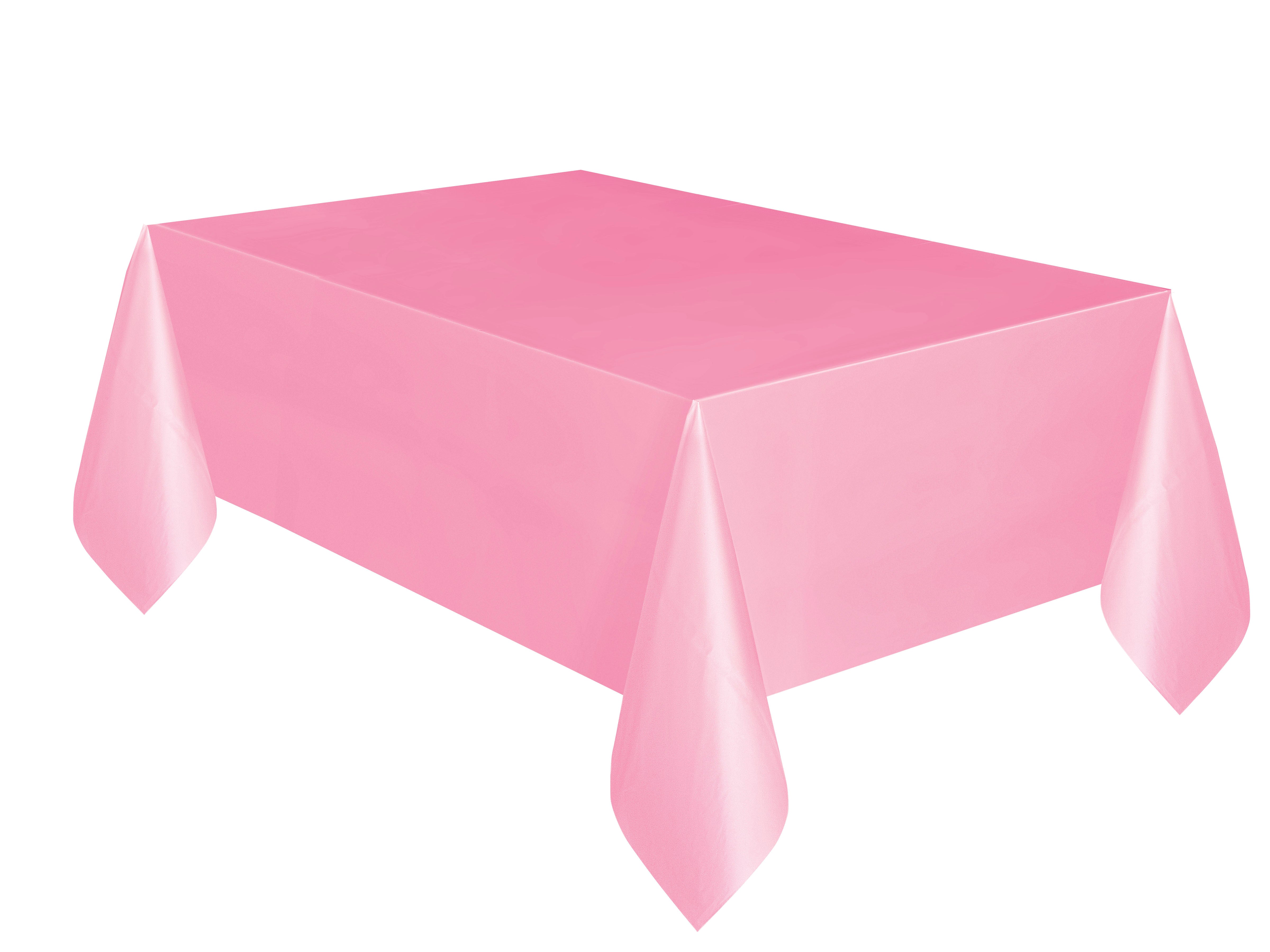 Tablecover Pink 54" Plastic