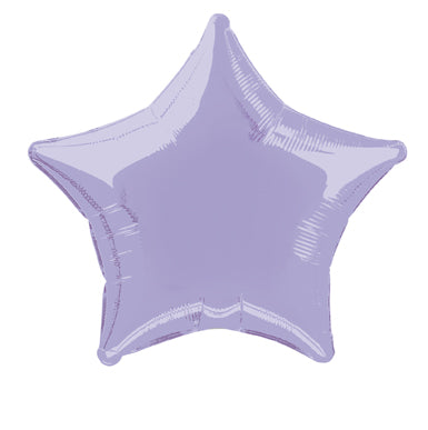 Star Lavender Foil Balloon