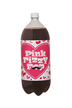 Valentine Bottle Labels 4Pk