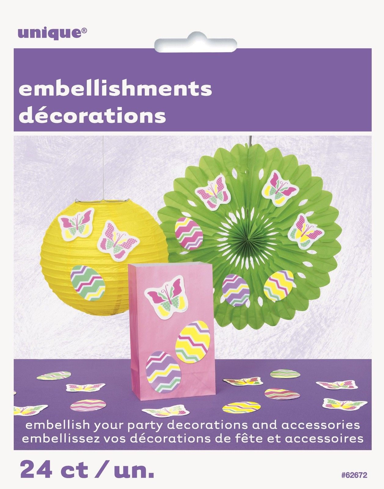 Spring Fun Party Emblshmnt 24p