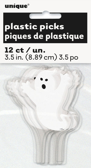 Cupcake Toppers Ghost 12pk