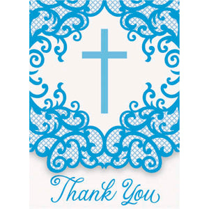 Blue Cross Thank you Notes 8pk