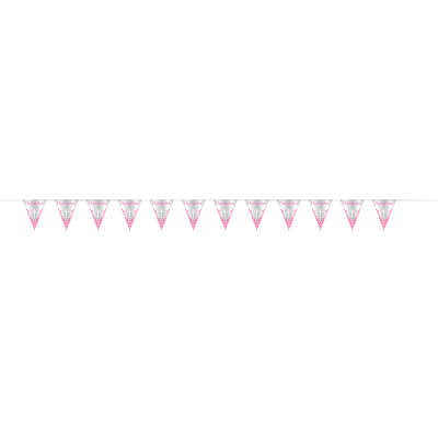 Confirmation Pink Flag Banner