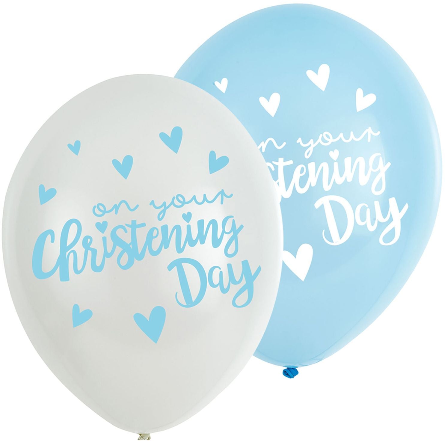 Christening Day Blue/White 11"