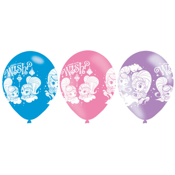 Shimmer & Shine Balloons 6pk