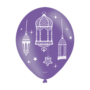 Eid Latex Balloons 11" 6pk
