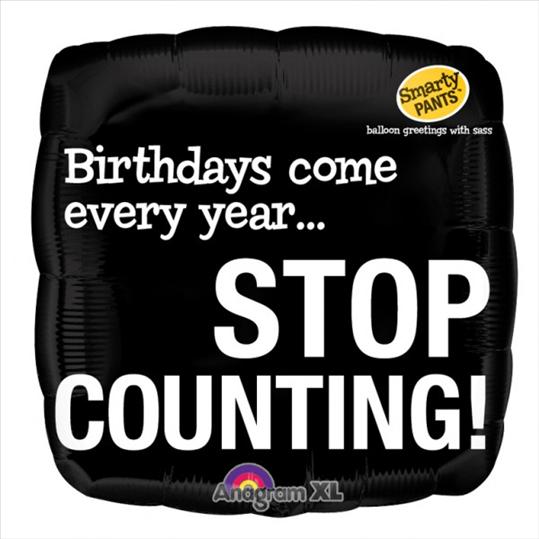 STOP COUNTING BIRTHDAY 18IC FO