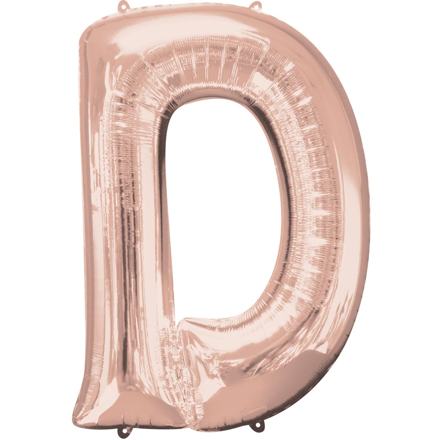Letter D RoseGold Balloon 32"
