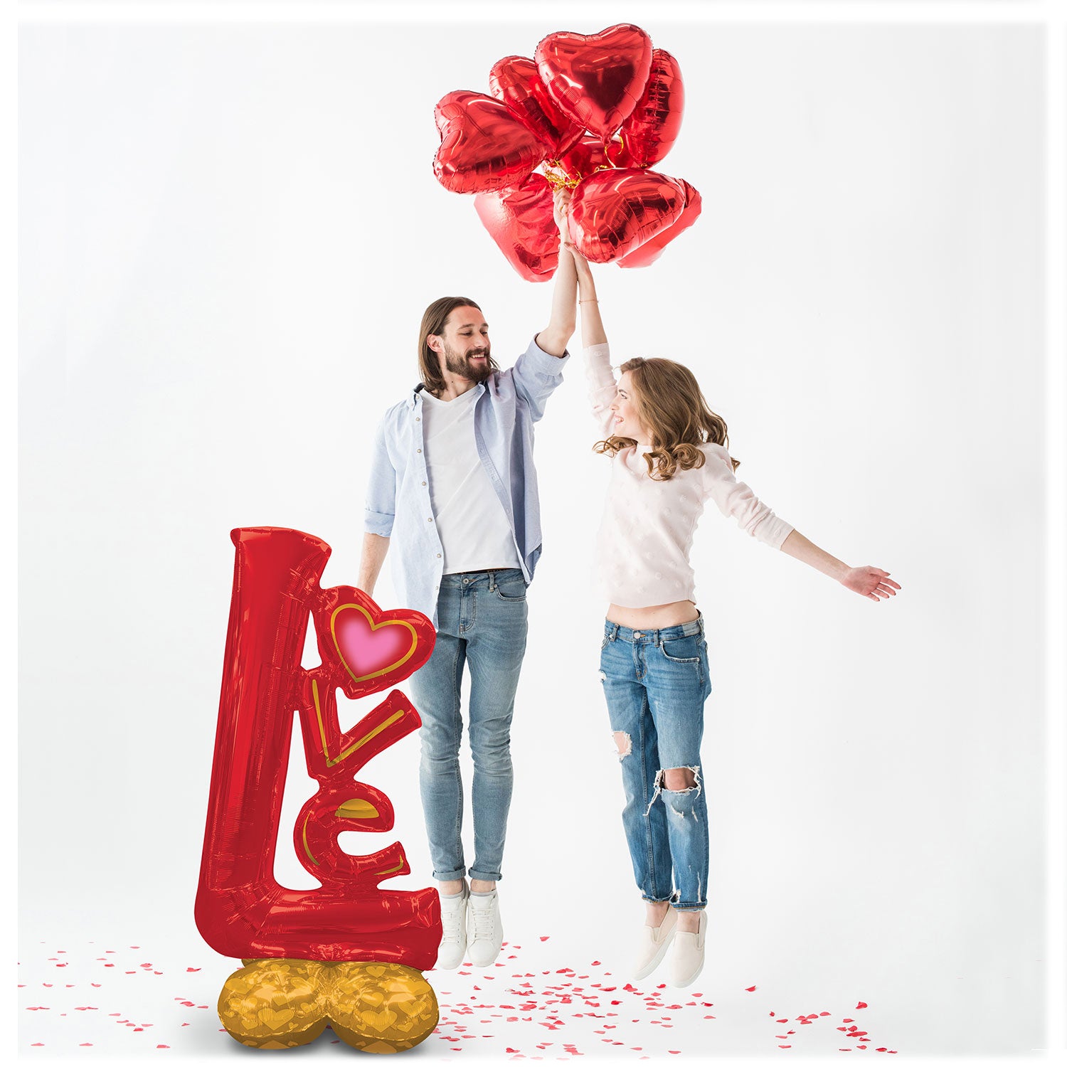 Airloonz L-O-V-E Balloon Red