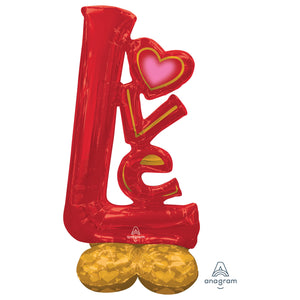 Airloonz L-O-V-E Balloon Red