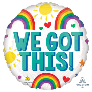 *Stay Positive We Got This 18"