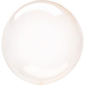 Clearz Crystal Orange Balloon