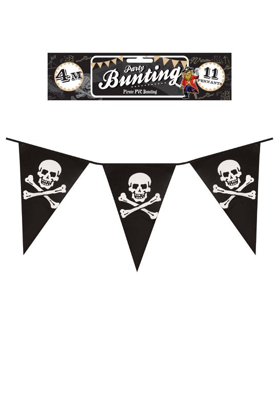 12FT BUNTING PIRATE 11 FLAGS