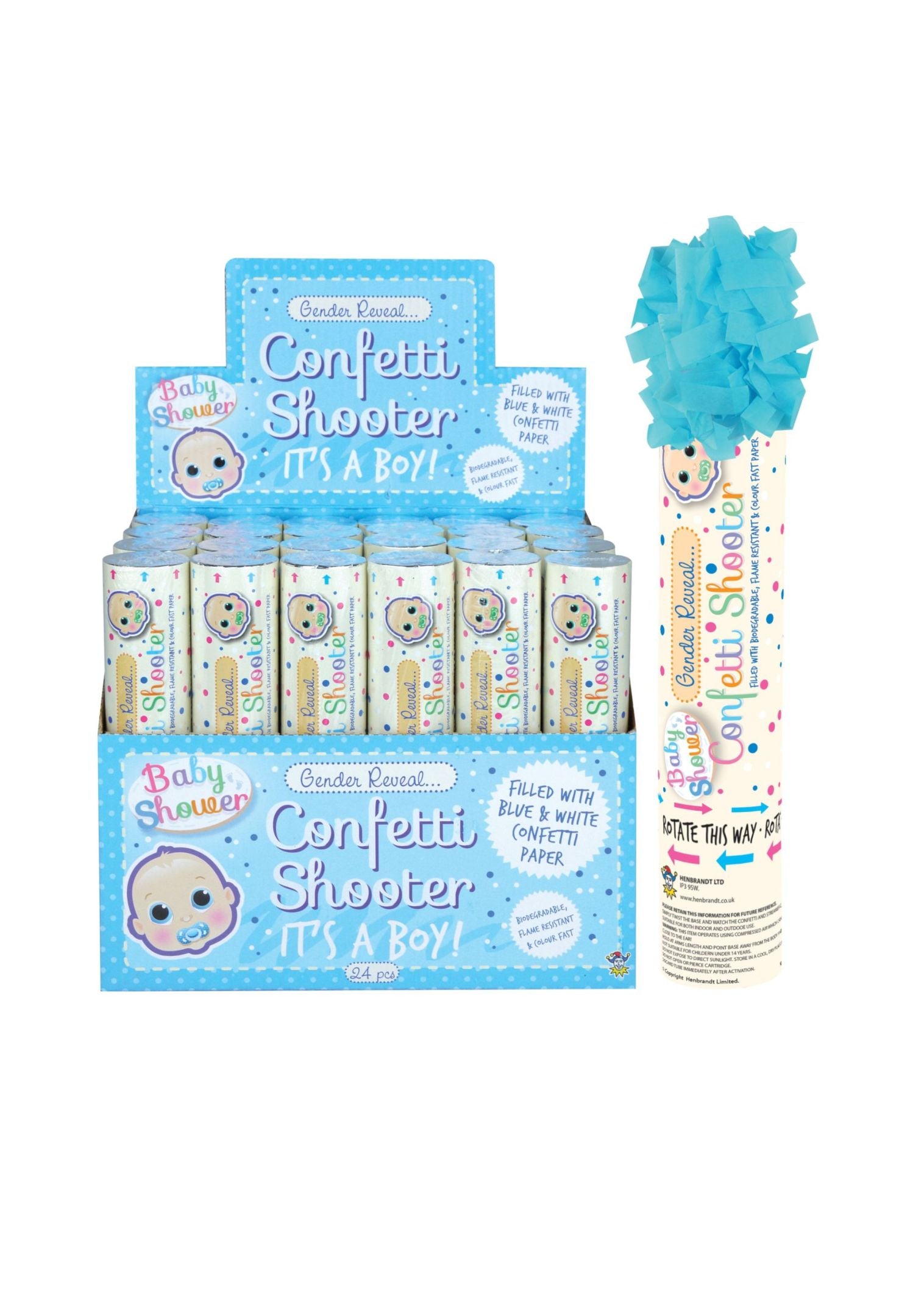 Confetti Shooter It's A Boy