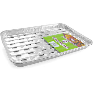 BBQ Foil Trays 2pk