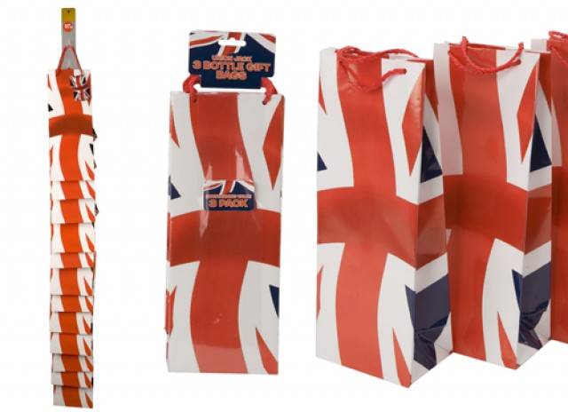 Union Jack Bottle Bag