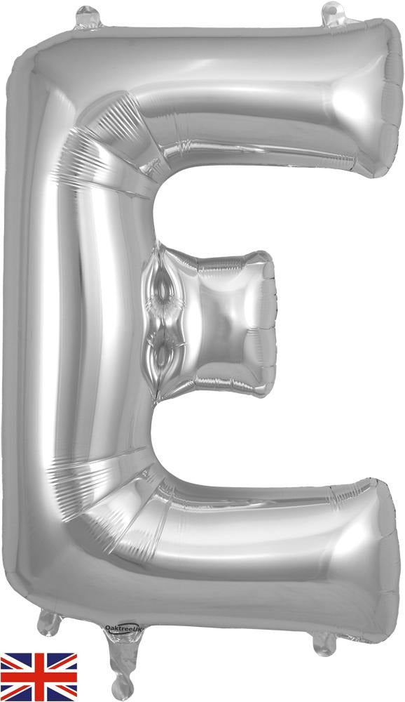 34inch Letter E Silver