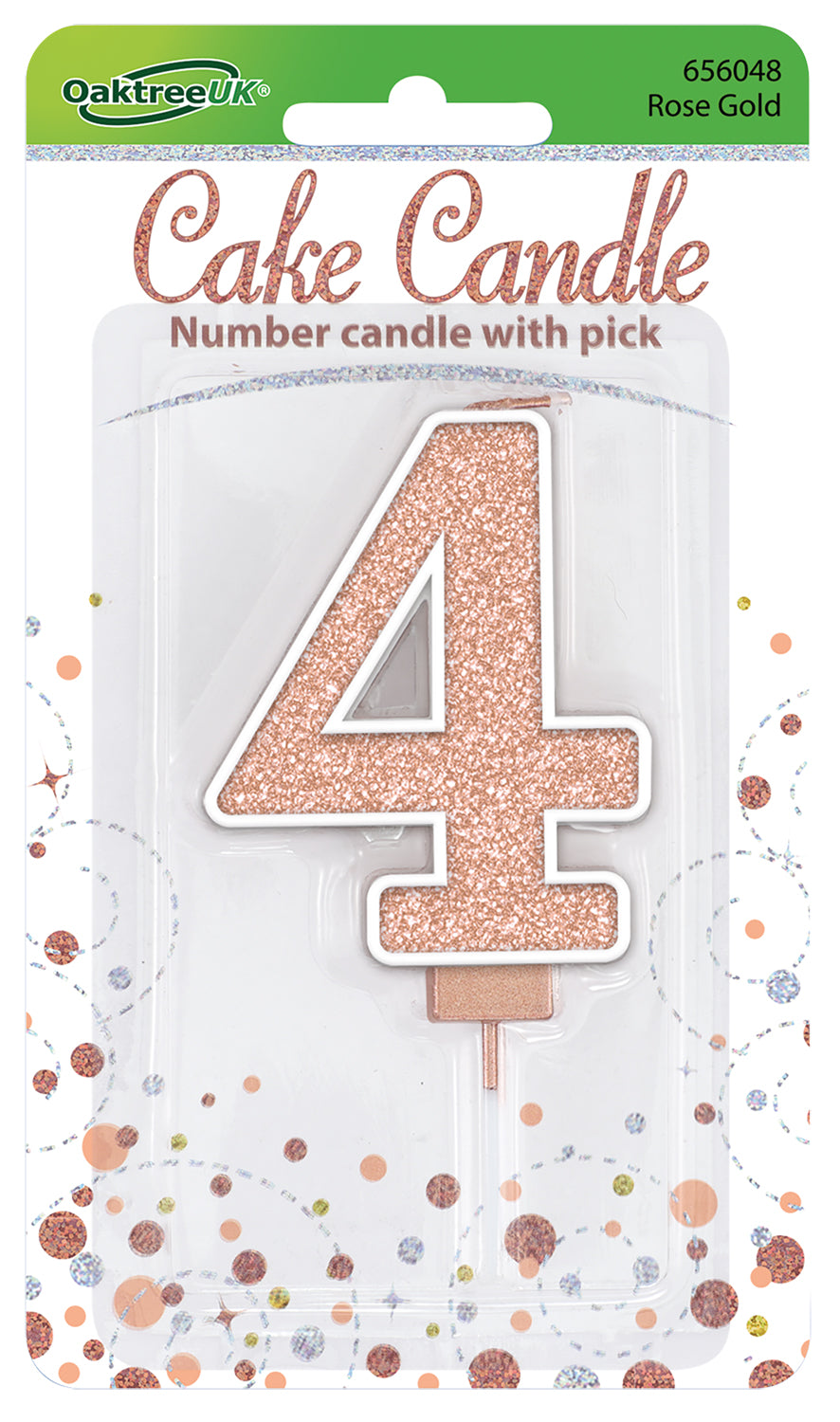 Fizz No.4 Candle 7.5cm R/Gold