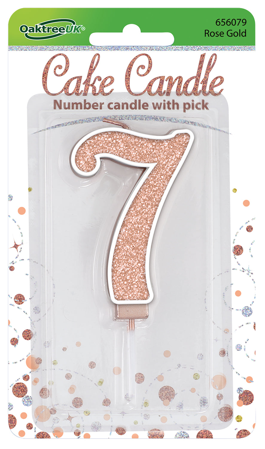 Fizz No.7 Candle 7.5cm R/Gold