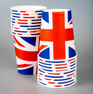 Union Jack Paper Cups 10pk