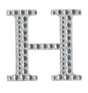 Sticker Letter H 50mm Irridesc