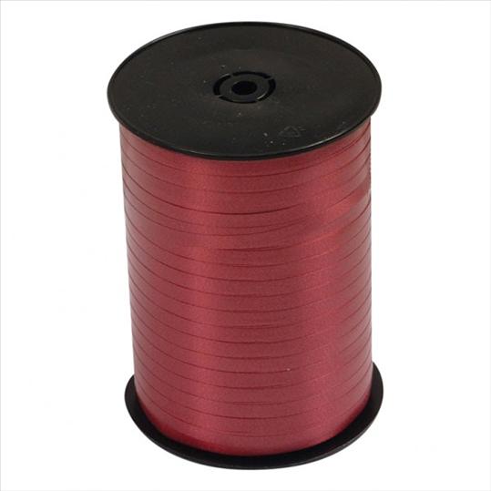 BURGUNDY CURLING RIBBON