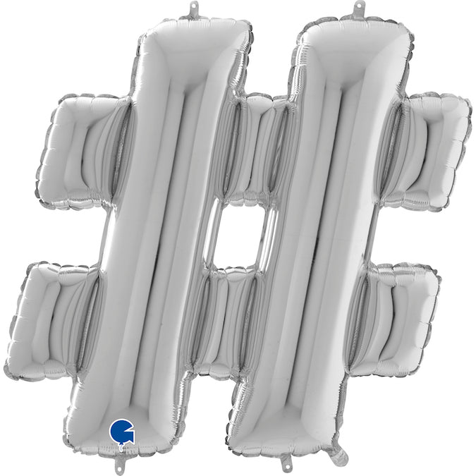# Symbol Silver 26" Balloon