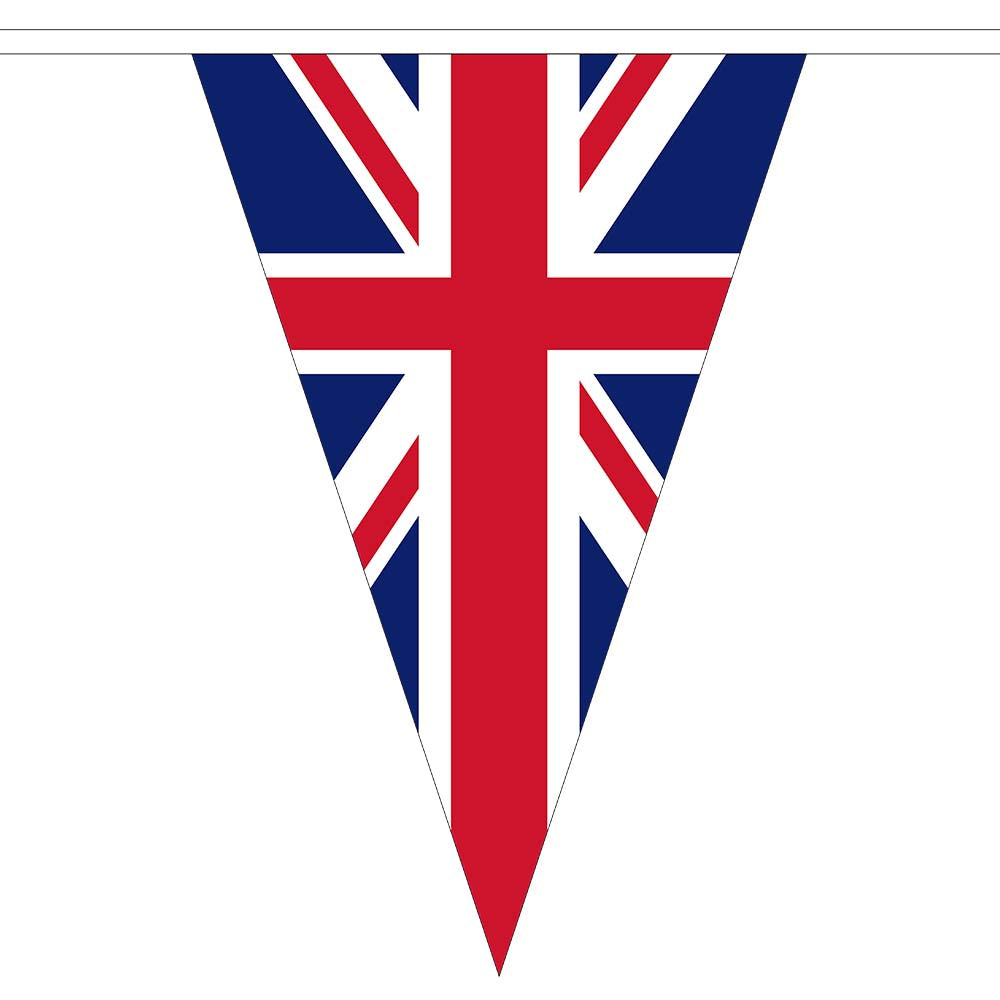 Union Jack Giant Bunting Plas