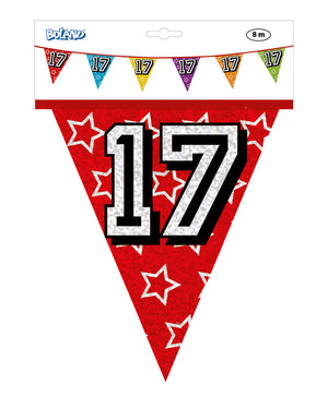 Holographic 17th Bunting