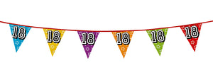 Holographic 18th Bunting