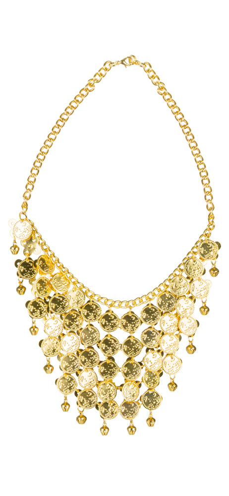 Belly Dance Necklace Gold