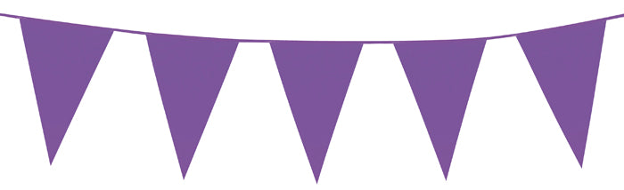 PE Giant bunting purple 10m