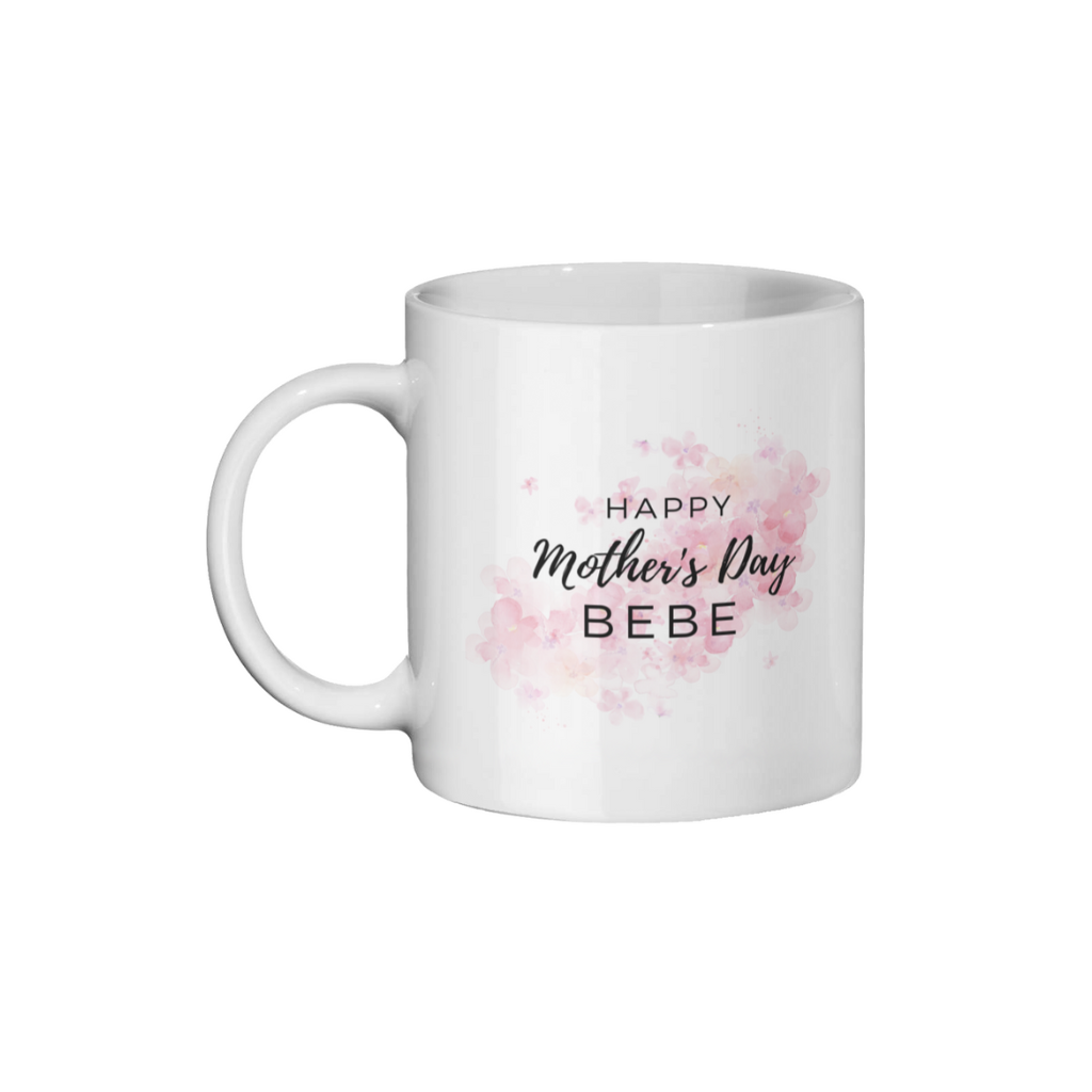 Ceramic Mug 11oz Splash Mother's Day - bebe(80 × 80mm) Splash Mother's Day - bebe(80 × 80mm)