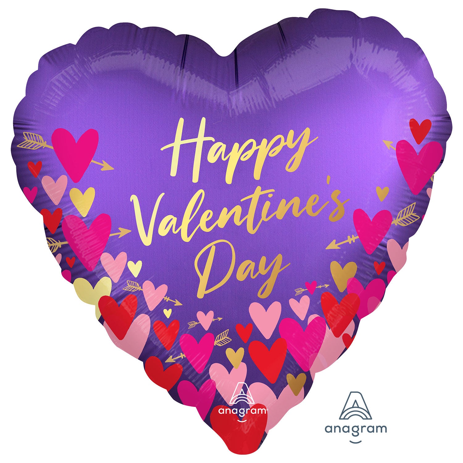 Happy Valentine's Day hearts &