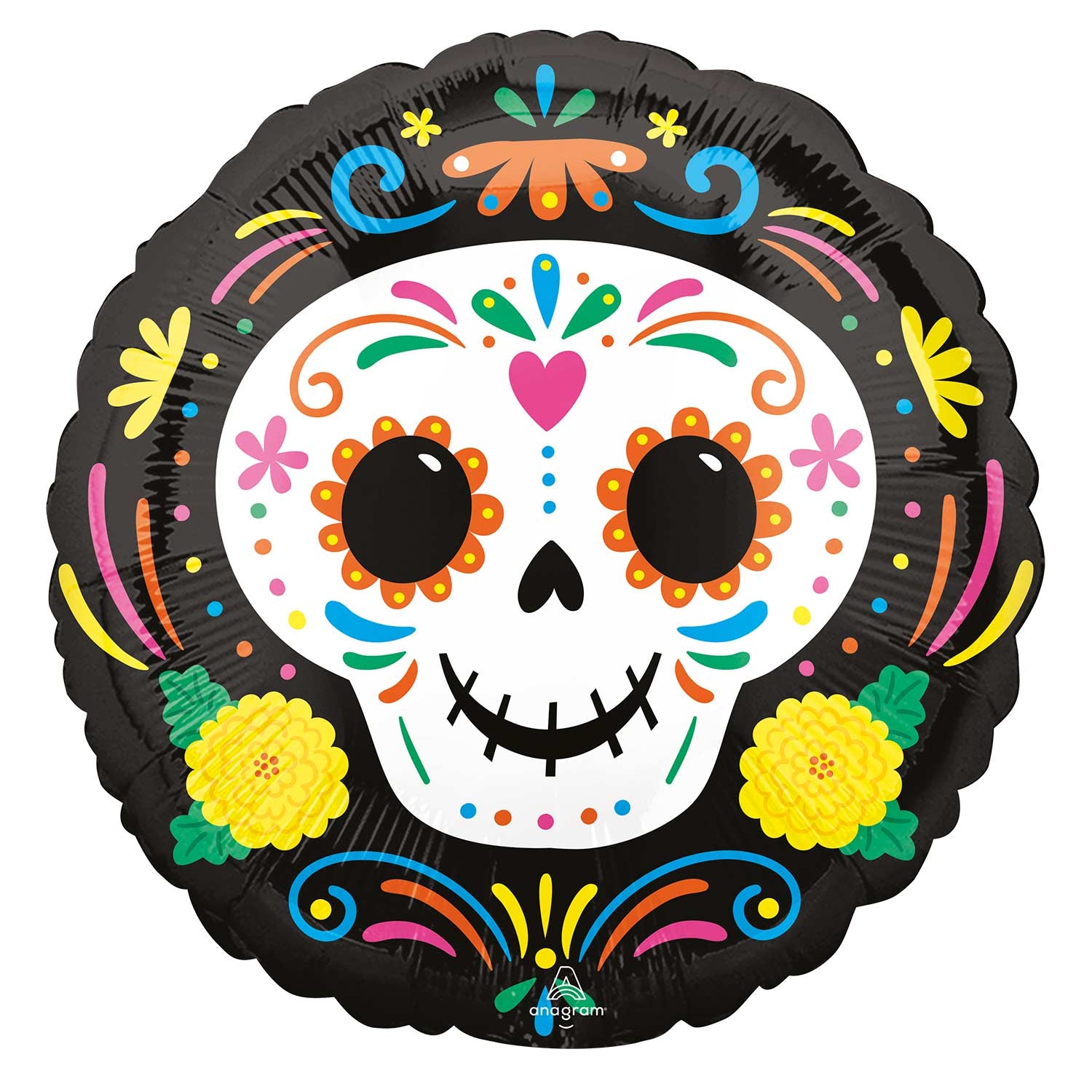 Day of the Dead Skul 18" Foil