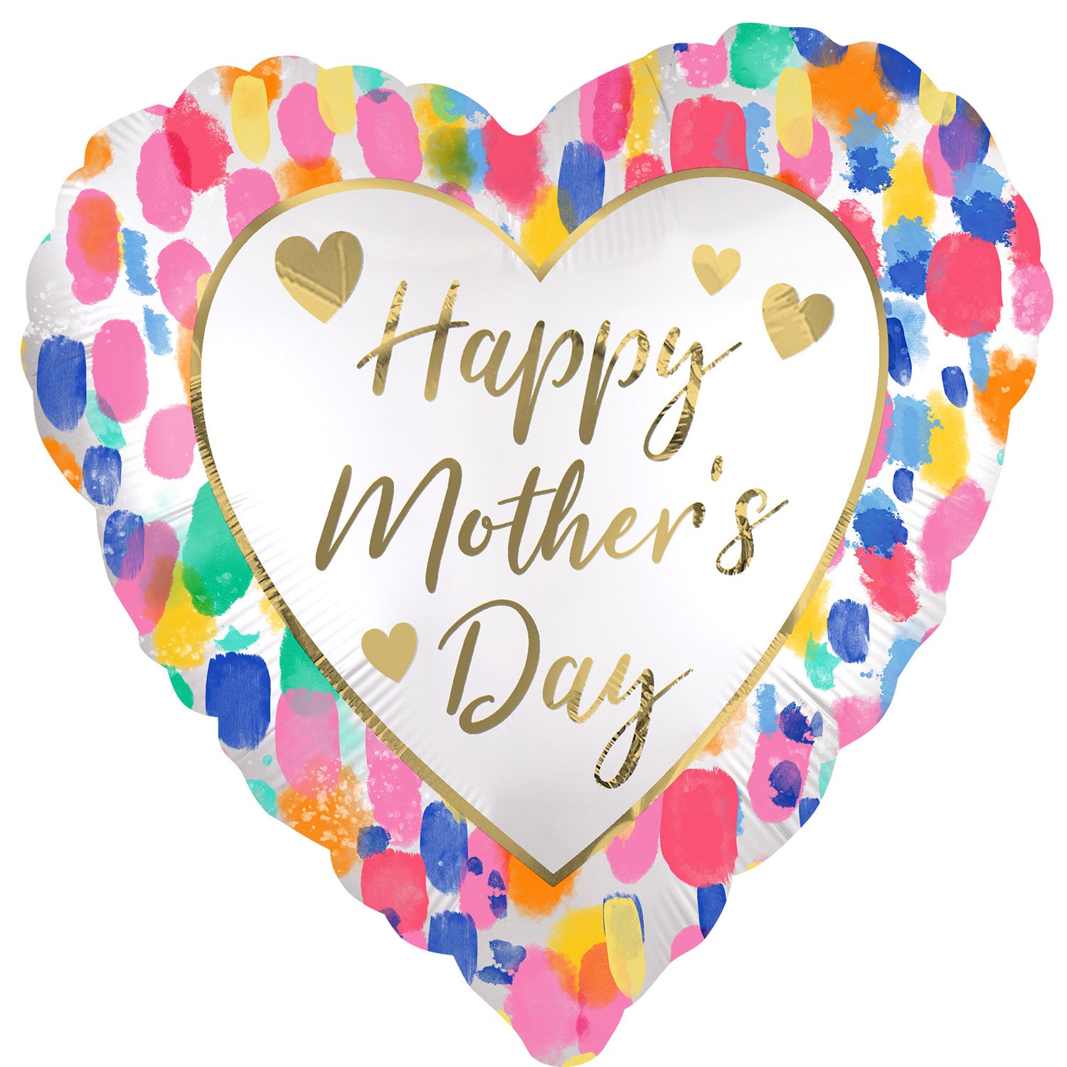 Watercolour mothers day foil