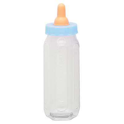 Blue Fillable 5"Baby Bottle x2