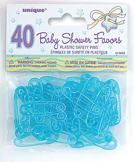 BLUE BABY PINS 40PK
