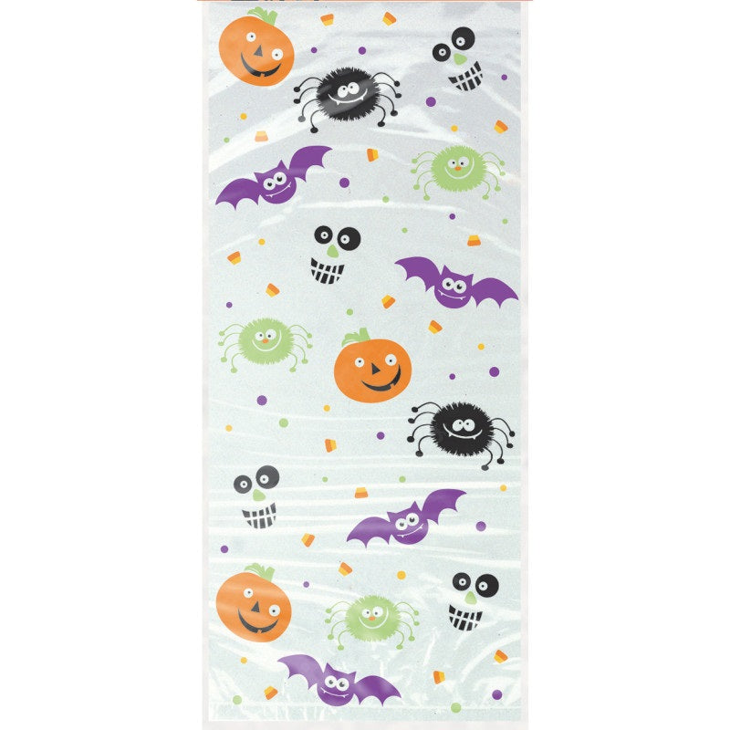 20 SPOOKY SMILES CELLO BAGS