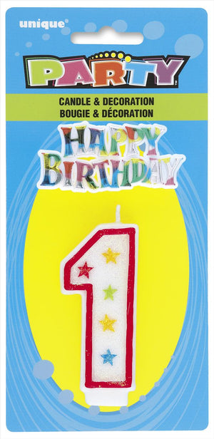 No 1 GLITTER CANDLE