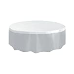 Tablecover Clear Round Plastic