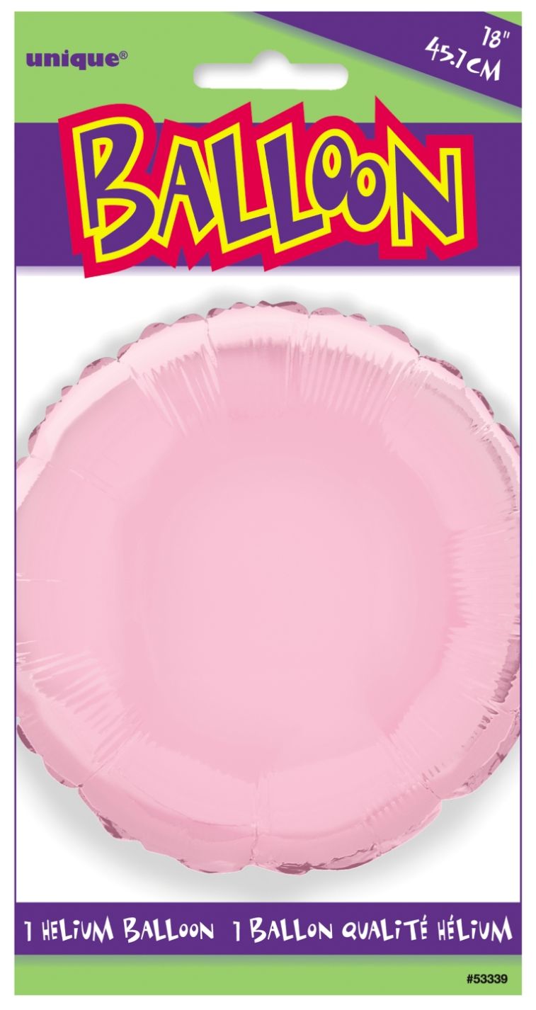 Round Foil 18" Balloon Pink